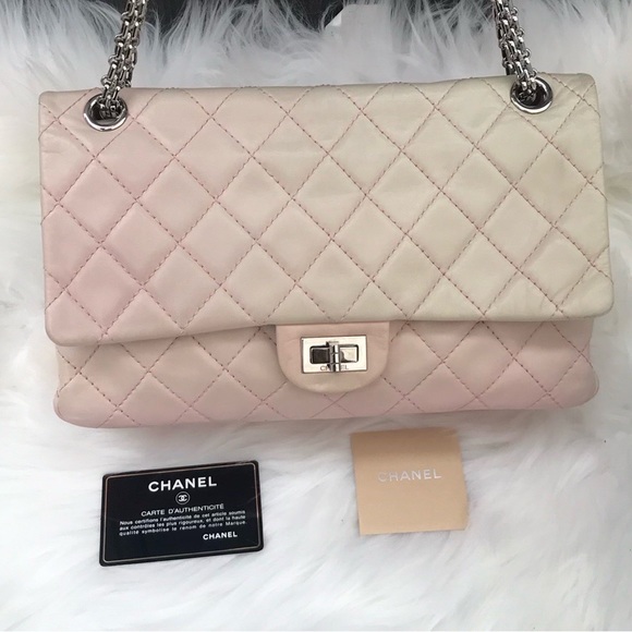 💎 RARE 💎 Reissue Chanel 2.55 double flap lambskin chain - Picture 4 of 13